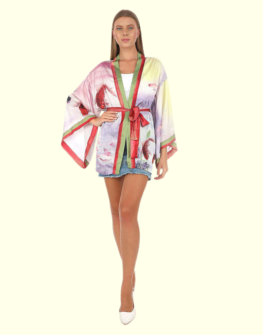 Kırmzı Balık Kimono